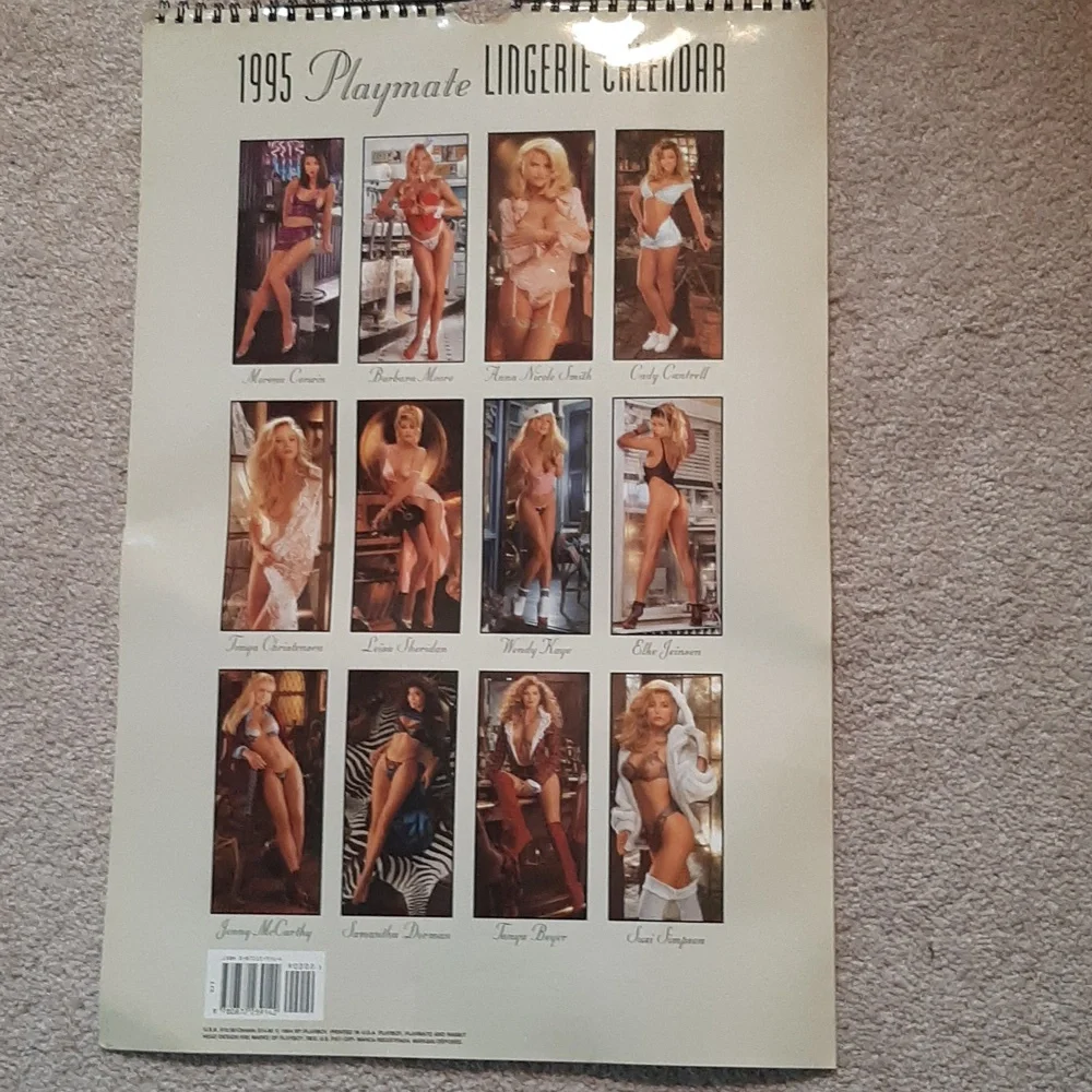 Vtg. 1995 Playboy Calendar - Picture 2 of 8